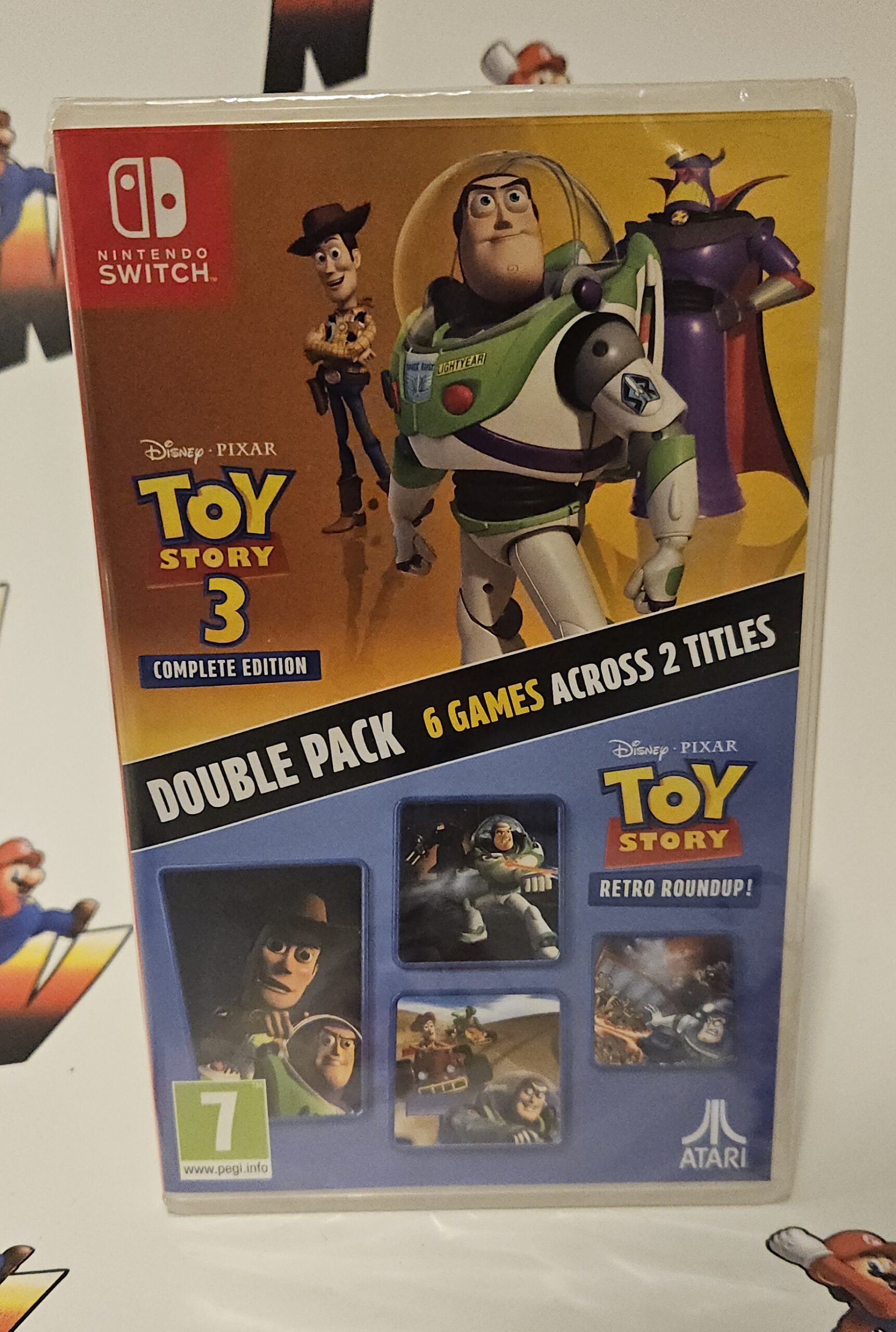 Switch - Toy Story: Retro Roundup! + Toy Story 3 Complete Edition Double Pack (Nytt)